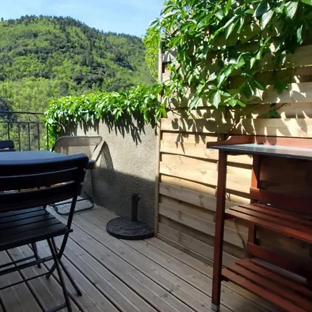 En Cevennes 40 M2 - Confort, Climatise Et Vue Sur La Vallee Prázdninový dům Saint-Privat-de-Vallongue