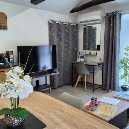 Ferienhaus En Cevennes 40 M2 - Confort, Climatise Et Vue Sur La Vallee Saint-Privat-de-Vallongue